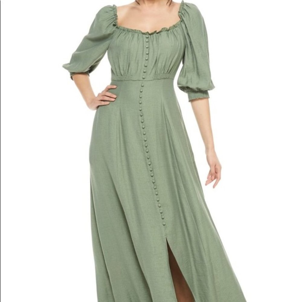 NWT Gal Meets Glam Joanna Maxi Dress - Size 4